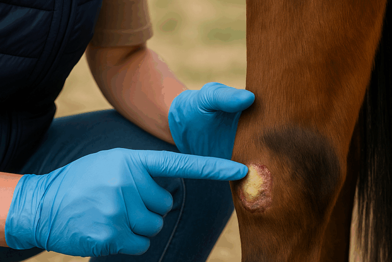 Comment soigner les plaies de mon cheval ?